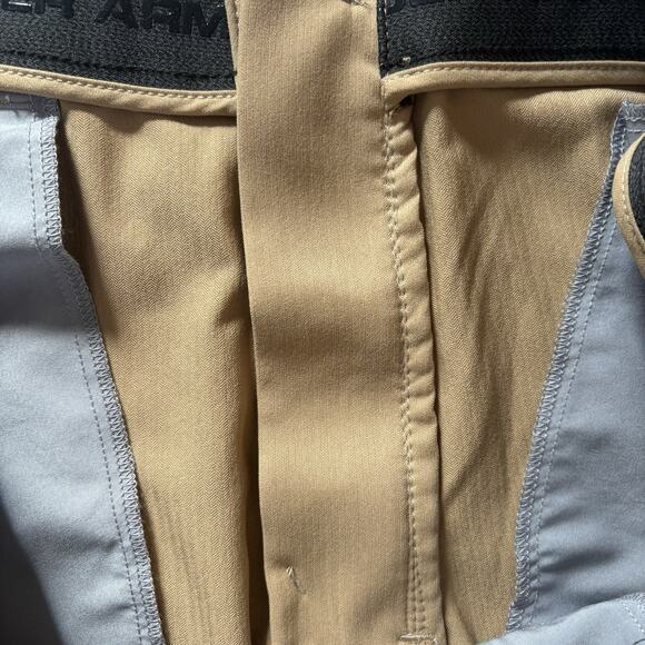 Under Armour The Showdown Golf Pants Men's 42X30.5 Beige Performance Lightweight - Picture 10 of 14